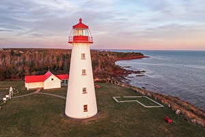 Point Prim Lighthouse Prints: Point Prim Lighthouse, Prince Edward Island, Canada