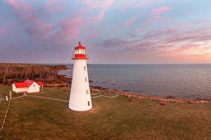 Point Prim Lighthouse Prints: Point Prim Lighthouse, Prince Edward Island, Canada