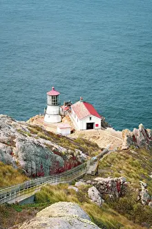 Marin County Prints: Point Reyes Lighthouse, Point Reyes National Seashore