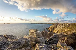 Rocky Landscape Prints: Pointe de Pen Hir, Camaret-sur-Mer, Crozon Peninsula, Finistere, Brittany, France