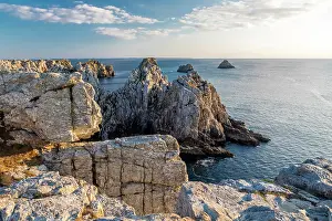 Rocky Coast Prints: Pointe de Pen Hir, Camaret-sur-Mer, Finistere, Brittany, France