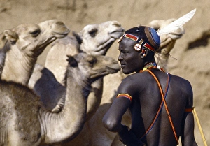 Watch Gallery: A Pokot warrior with a traditional blue clay hairstyle