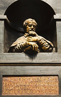 Images Dated 13th May 2011: Poland, Cracow. The interior of the Church of St Mary, Market Square. Petrus