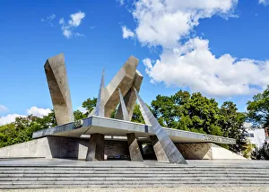 Poznan Prints: Poland, Greater Poland, Poznan, War Memorial to the Poznan Army Soldiers
