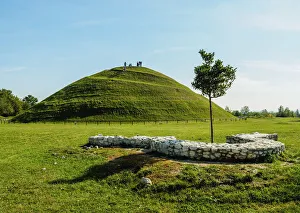Poland, Lesser Poland Voivodeship, Cracow, Podgorze District, Krakus Mound