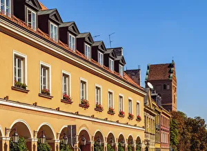 Mazovia Prints: Poland, Masovian Voivodeship, Warsaw, New Town, Koscielna Street