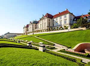 Images Dated 24th March 2017: Poland, Masovian Voivodeship, Warsaw, Royal Castle eastern baroque facade
