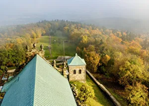 Poland, Swietokrzyskie Voivodeship, Swietokrzyskie Mountains, Lysa Gora, Holy Cross