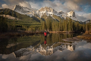 Canmore Prints: Policeman's Creek, Canmore, Alberta, Canada