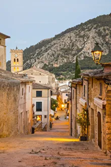 Pollenca Prints: Pollenca, Serra de Tramuntana, Mallorca, Balearic Islands, Spain