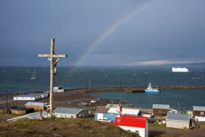 Arctic Cirlce Prints: Pond Inlet, Baffin Bay, Canada, Arctic Cirlce