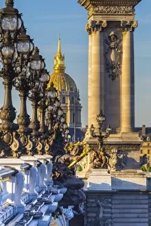 Paris Gallery: Pont Alexandre III & Les Invalides, Paris, France