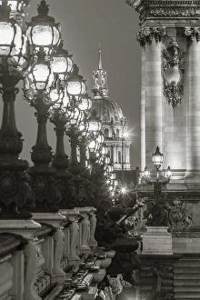 Paris Prints: Pont Alexandre III, Paris, France