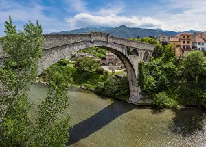 Dated Prints: Pont du Diable bridge, Ceret, Pyrenees-Orientales, France