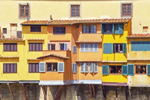 Images Dated 18th July 2018: Ponte Vecchio, Florence, Tuscany, Italy, Europe