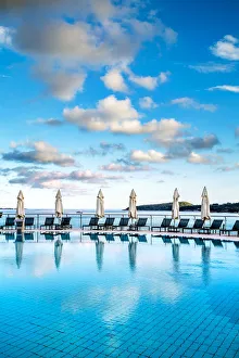 Pool, Hotel Radisson Blue, Dubrovnik, Dalmatia, Croatia