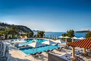 Pool, Hotel Radisson Blue, Dubrovnik, Dalmatia, Croatia