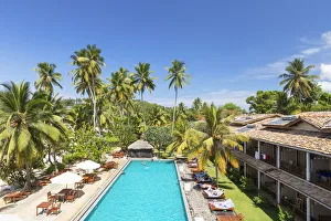 Ceylon Prints: Pool at Paradise Beach Club Hotel, Mirissa beach, Southern Province, Sri Lanka
