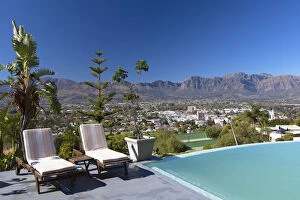 Sun Loungers Gallery: Pool at Perle Du Cap Guesthouse, Paarl, Western Cape, South Africa