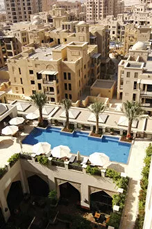 Pool of thr Al Manzil Hotel, Dubai, United Arab Emirates
