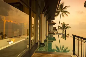 Pool villa at the Banyan Tree resort, Koh Samui, Thailand