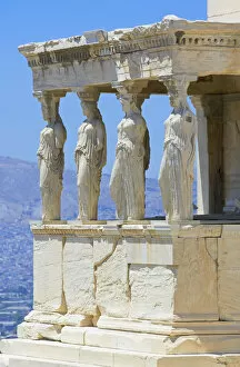 Traditional Culture Gallery: Porch of the Caryatids, Acropolis, Athens, Greece