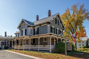 Porch Prints: The Porch, Sandwich, New Hampshire, New England, USA