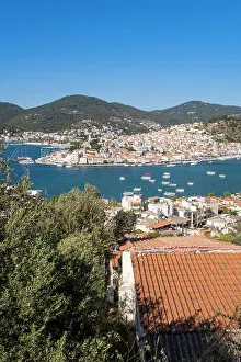 Poros Prints: Poros Island from Galatas, Saronic Islands, Greece