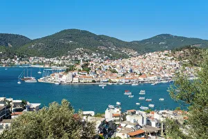Poros Prints: Poros Island from Galatas, Saronic Islands, Greece