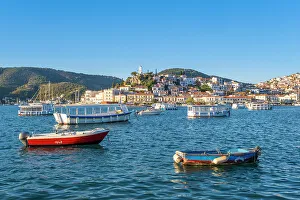 Poros Prints: Poros Island from Galatas, Saronic Islands, Greece