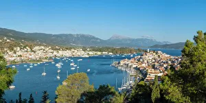 South West Europe Prints: Poros Island, Saronic Islands, Greece