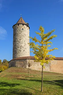Jura Prints: Porrentruy castle, Jura, Switzerland