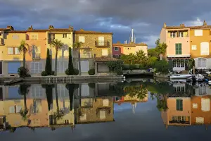 Cote Dazur Prints: Port Grimaud, Alpes-Maritimes, Provence-Alpes-Cote D Azur, French Riviera, France