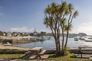 Port of the Ile de Batz, Finistere, Brittany, France
