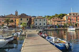 Images Dated 21st February 2022: Port of Porto Azzuro, Elba Island, Livorno District, Tuscany, Italy
