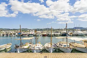 San Antonio Prints: Port of Sant Antoni, San Antonio, Sant Antoni de Portmany, Ibiza, Balearic Islands, Spain