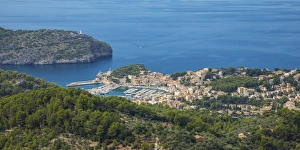 Port de Soller, Serra de Tramuntana, Mallorca (Majorca), Balearic Islands, Spain