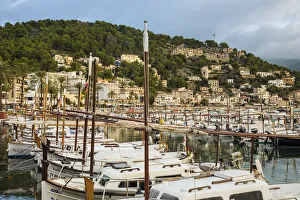 Port de Soller, Serra de Tramuntana, Mallorca (Majorca), Balearic Islands, Spain