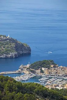 Port de Soller, Serra de Tramuntana, Mallorca (Majorca), Balearic Islands, Spain