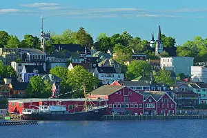 Port town in Lunenburg County. UNESCO World Heritage Site. Lunenberg Nova Scotia, Canada
