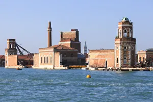 Porta Nuova Prints: Porta Nuova of the Arsenale di Venezia, and the Torre di Porta nuova, Venice, Veneto