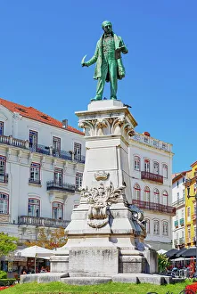 Centro Region Prints: Portagem square, Coimbra, Coimbra district, Centro Region, Portugal