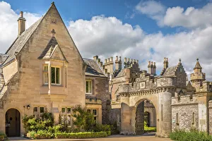 Portal Prints: Portal of Abbotsford House, Melrose, Scotish Borders, Scotland, Great Britain