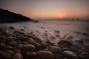 Boulders Prints: Porth Nanven, Cot Valley, Cornwall, England