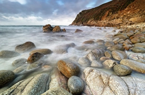 Porth Nanven Prints: Porth Nanven, Cot Valley, near St Just, Cornwall, England