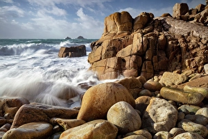 Porth Nanven Prints: Porth Nanven, Cot Valley, near St Just, Cornwall, England