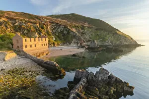 Porth Wen Brickworks on the north coast of Anglesey, Wales
