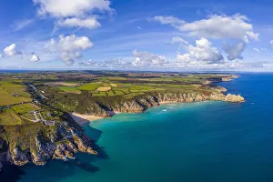 Leisure Gallery: Porthcurno beach, Porthcurno near Lands End, Cornwall, England