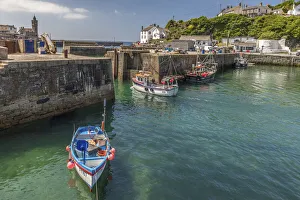 Porthleven Harbor, Cornwall, England