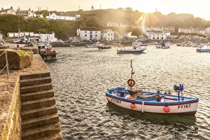 Porthleven Harbor, Cornwall, England